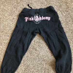 Pink classic sweats